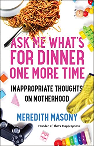 funny gifts for mom: ask me what's for dinner one more time book