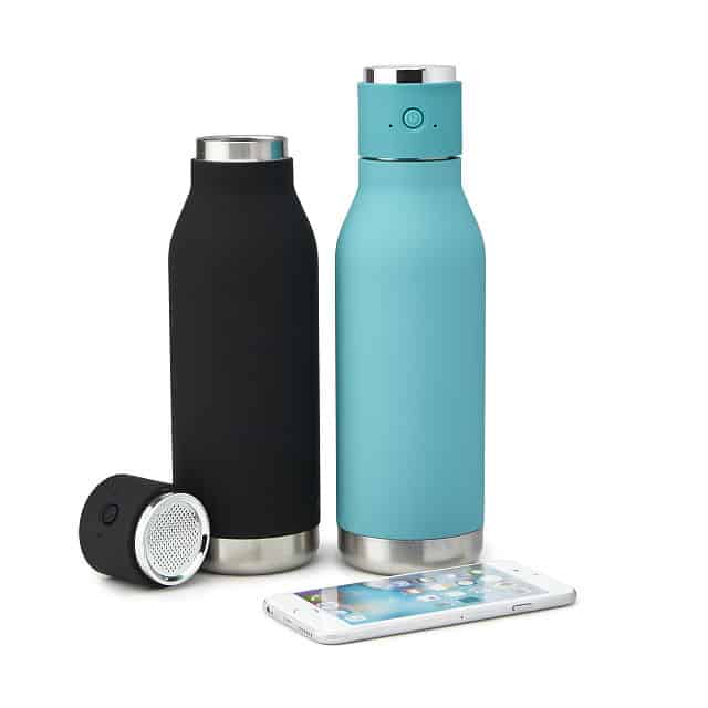 gift for maid of honor: bluetooth speaker & water bottle