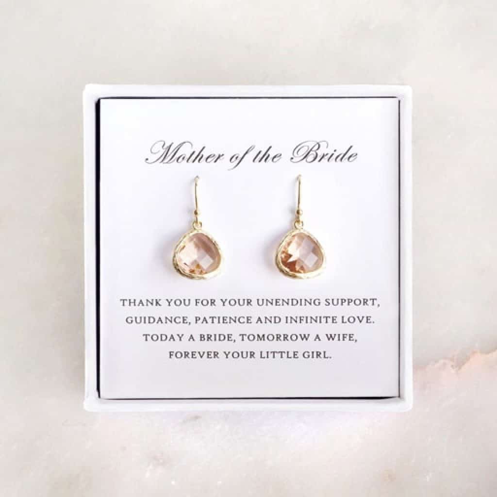 Earrings - mother of the bride gifts
