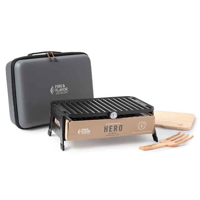 gifts for campers: reusable and eco-friendly grill
