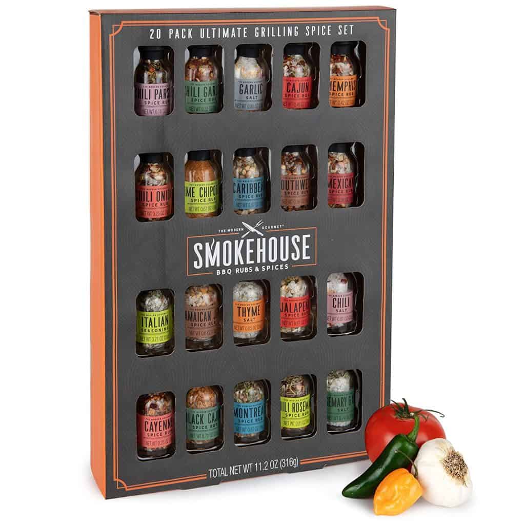 fathers wedding gift: smokehouse grilling spice gift set
