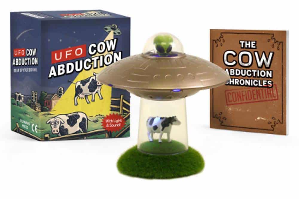fun gifts: UFO cow abduction: beam up your bovine