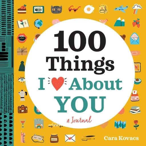 100 Things I Love About You - valentine gifts for her