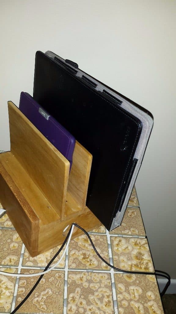 cute homemade gifts for him: Charging Station for Electronic Devices