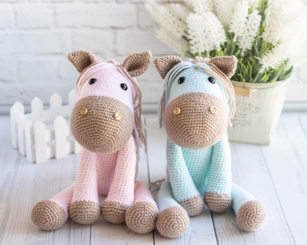 Crochet Amigurumi Pony - gifts for horse lovers