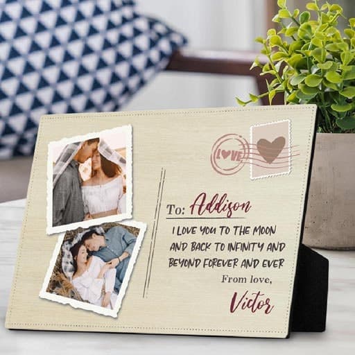 Photo Desktop Plaque - girlfriend's gift