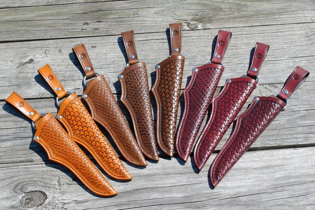 diy men gifts: Universal Leather Knife Sheath