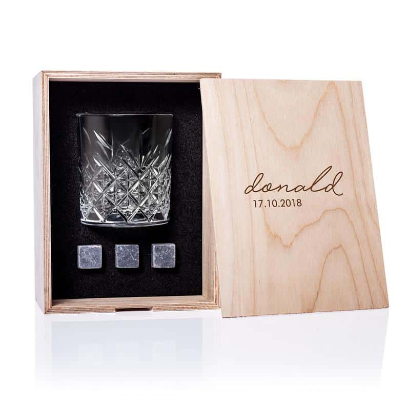 Whiskey Glass Set - gifts for groomsmen