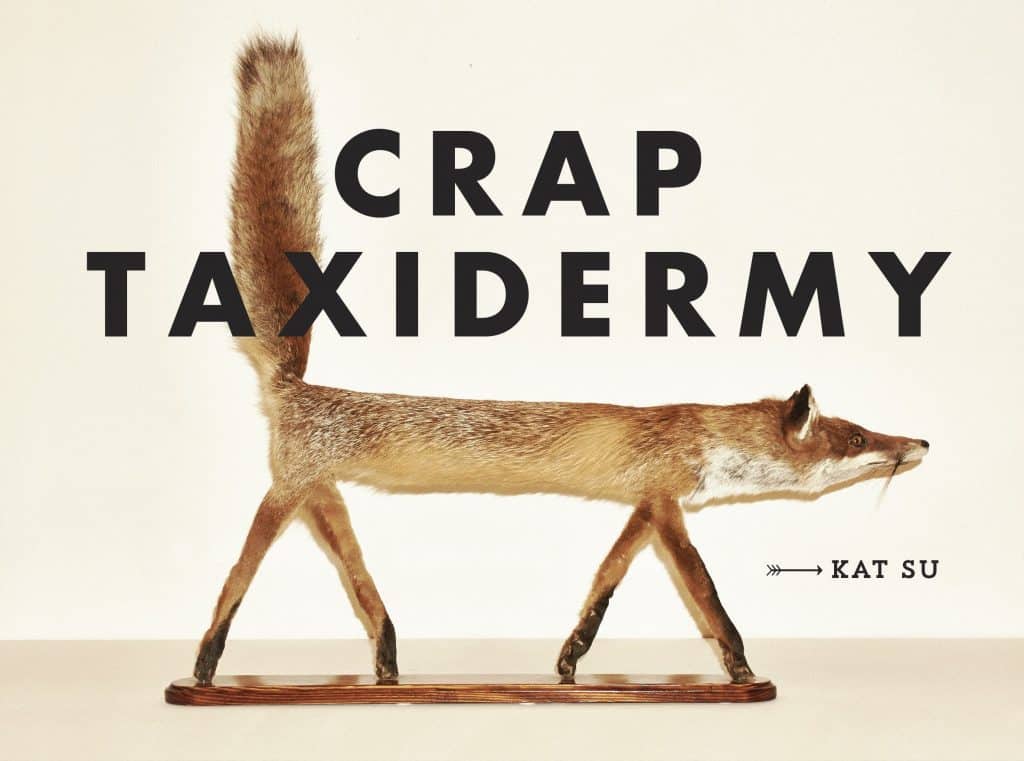 unique hunting gifts: crap taxidermy