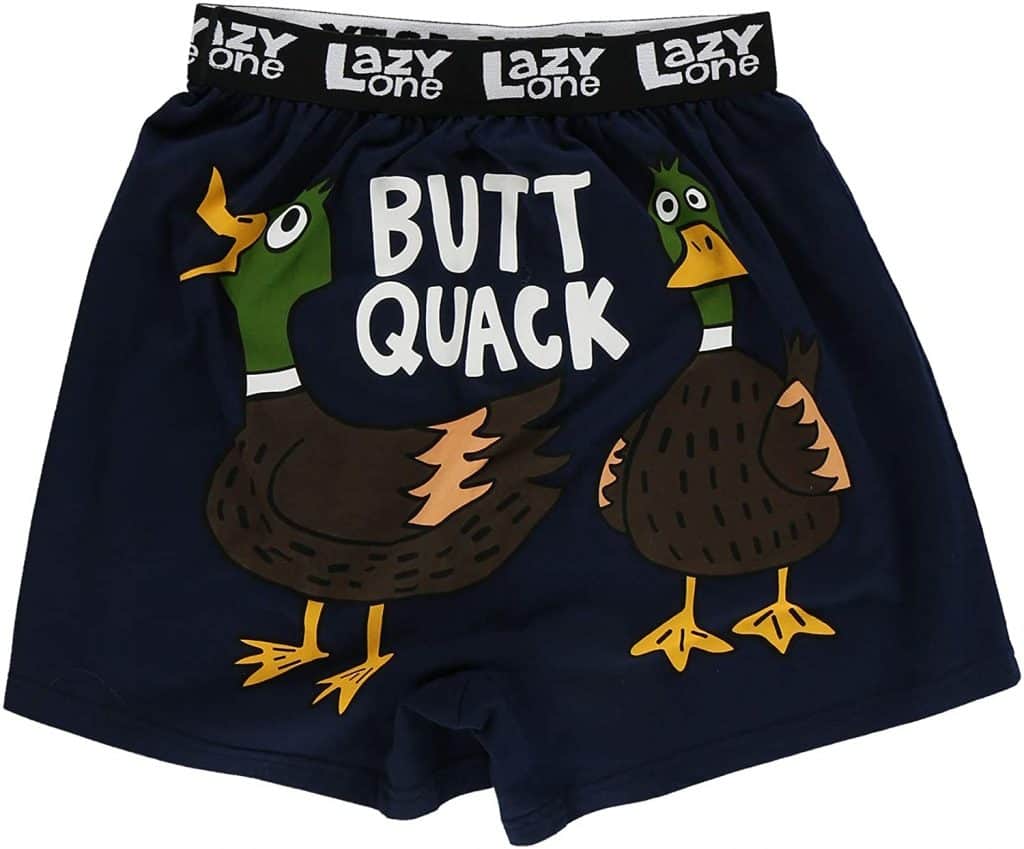 gifts for duck hunter: funny animal boxer