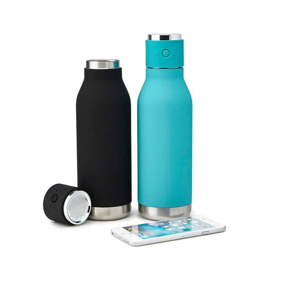 Bluetooth Speaker & Water Bottle - valentine day gift guide