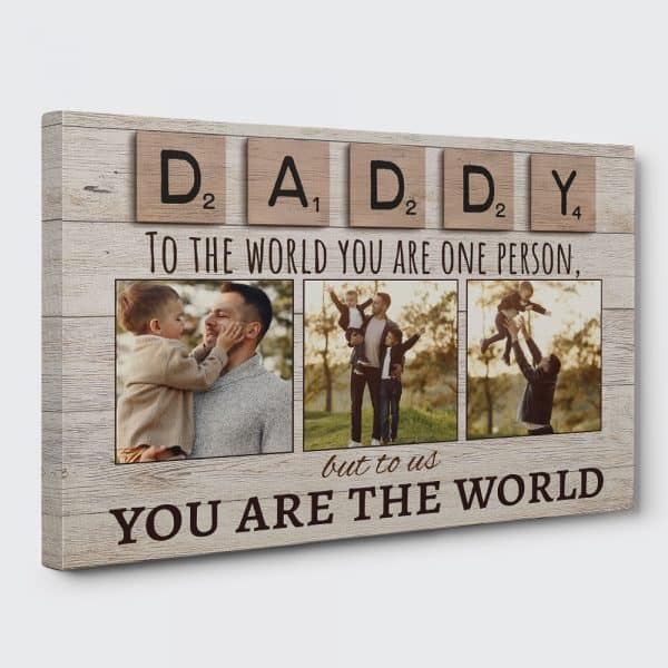 valentine's day gifts for dad canvas print