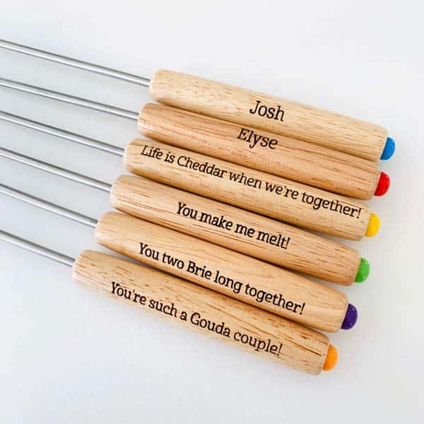 Fondue Forks: valentines day gifts for women