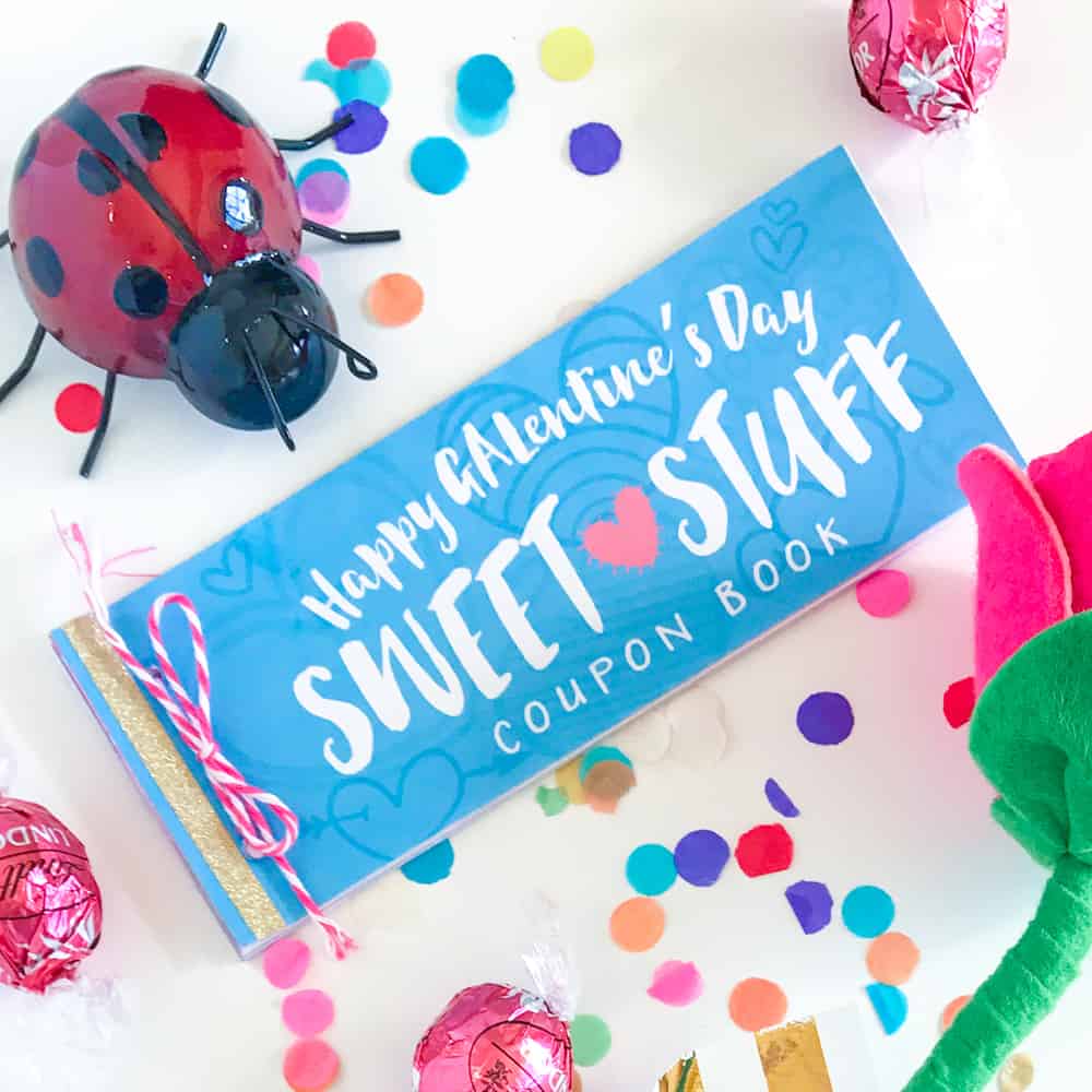 galentine's day DIY coupon book
