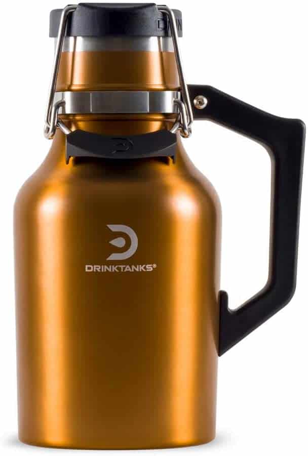 gifts for beer lovers: insulated beer growler