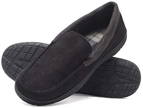 gifts for him: men's moccasin slippers