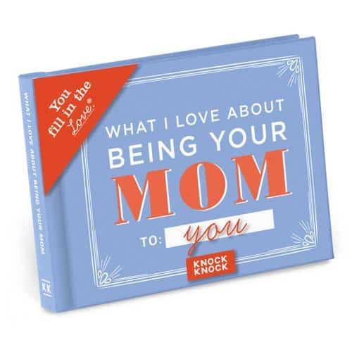 valentines day ideas for kids: what i love about being your mom book