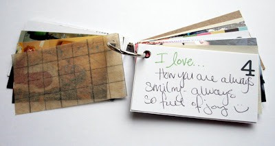 simple mothers day gifts: 10 things i love about you mini book