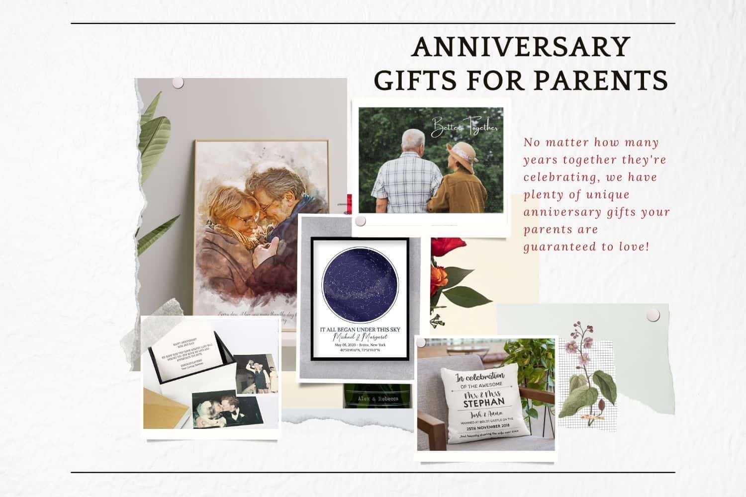 35+ Best Anniversary Gifts for Parents to Honor Their Important Milestones