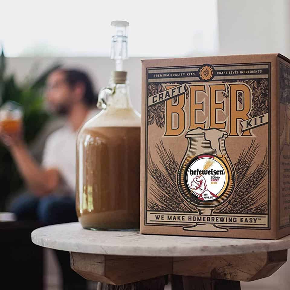 unique anniversary gifts for boyfriend: brewing kit for beer