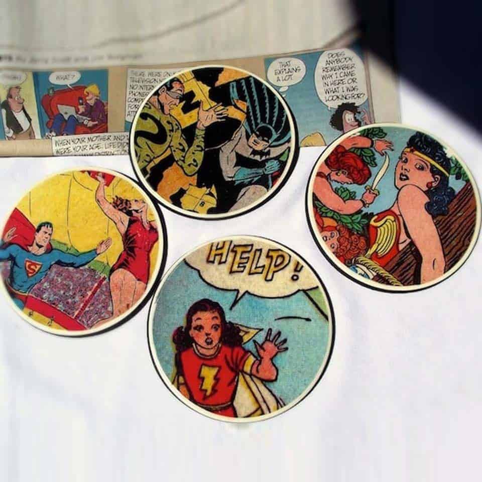 Comic Book Coaster