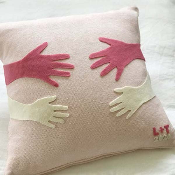 homemade mothers day gifts from child: diy hug pillow