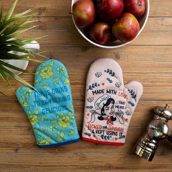 funny mother day present in 2022 - Funny Heat Resistant Oven Mitt