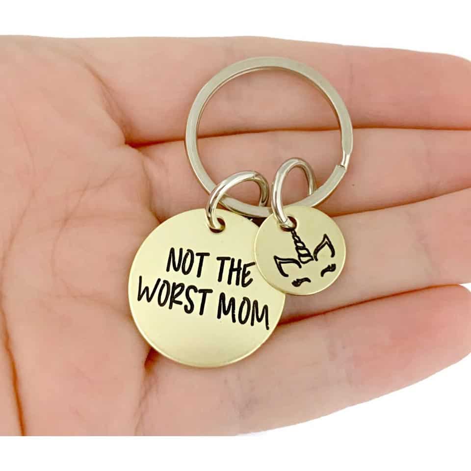 Mom Keychain - mum gifts from son