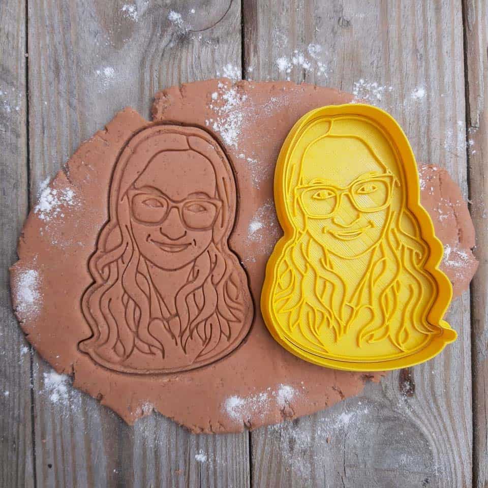 fun mother day gifts - Custom Face Cookie Cutter