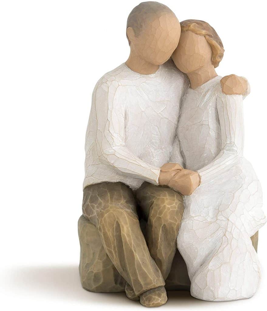 anniversary gifts for parents: willow tree anniversary figure