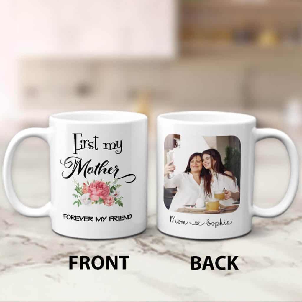 personalized photo mug for mom