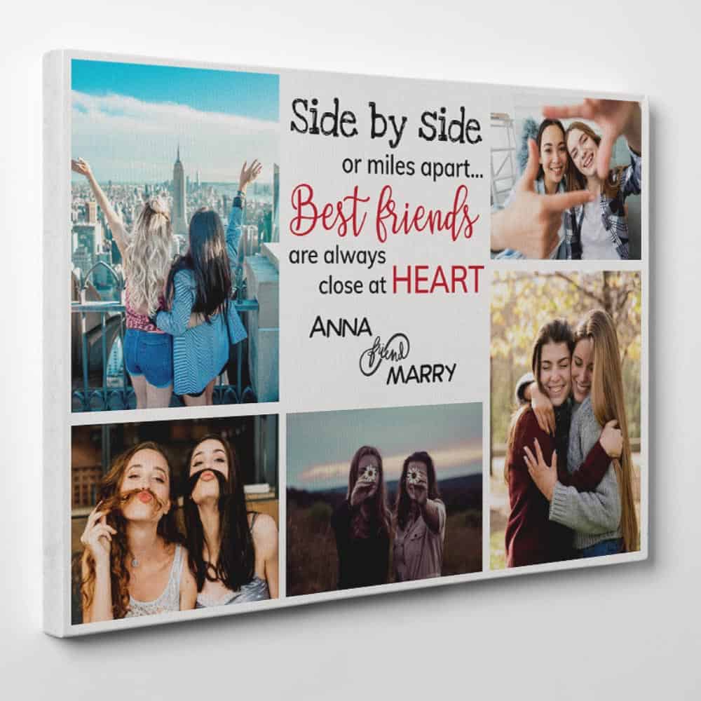 30th Birthday BFF Print Last minute gift idea Customised best friend print Gift Idea for Her Best Friend Picture Birthday Gift for her