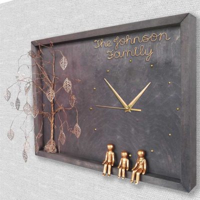 romantic anniversary gifts for her: Clock Wall