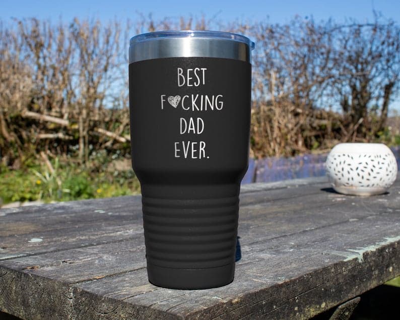funny gift for dad tumbler