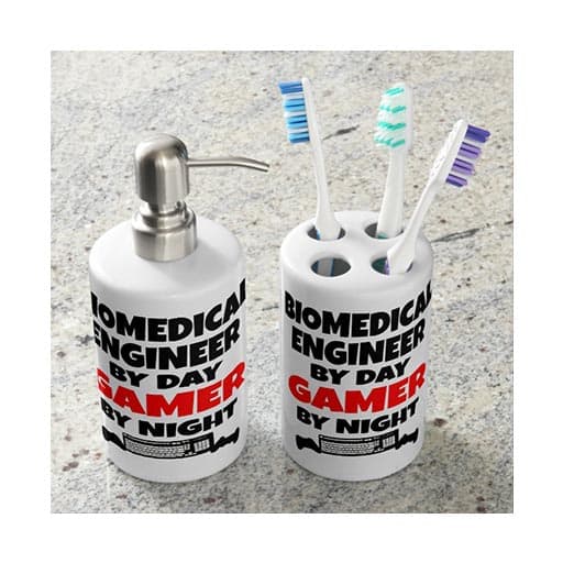 Soap Dispenser And Toothbrush Holder engineers gifts