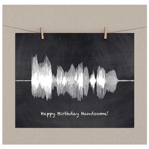 Sound Wave Art Techy Gift engineers gifts