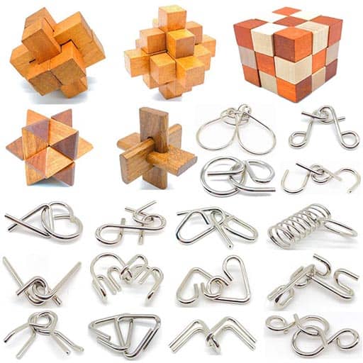 The Puzzles 21Pcs Unlock engineers gifts