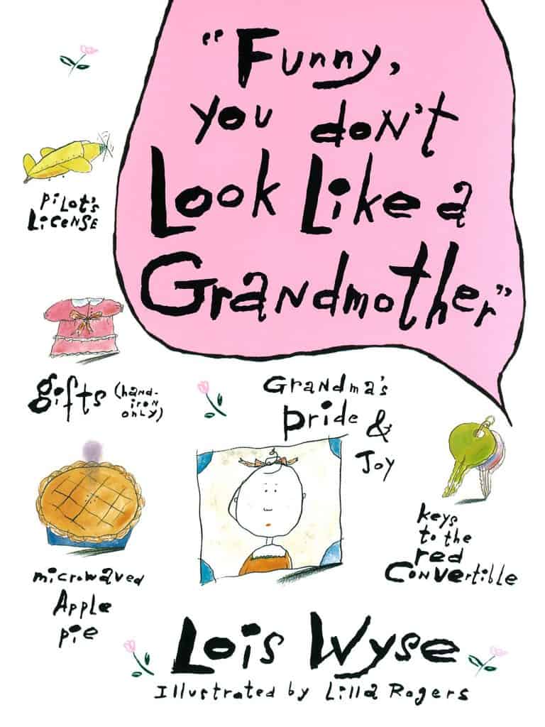 new grandma gift ideas: funny you don't look like grandmother book