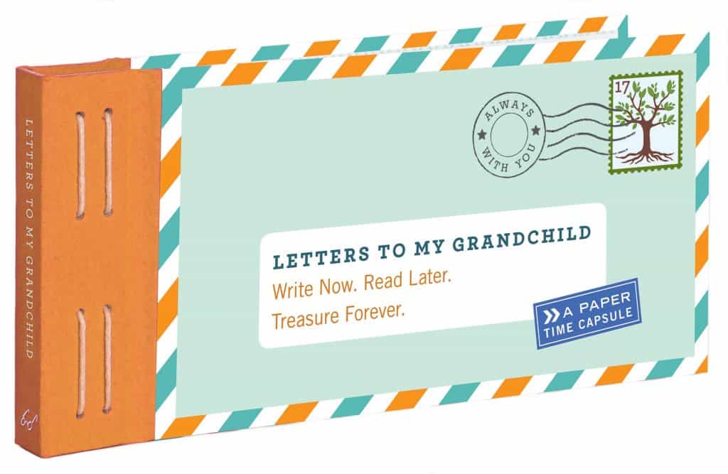 best gifts for new grandma: letters to grandchild
