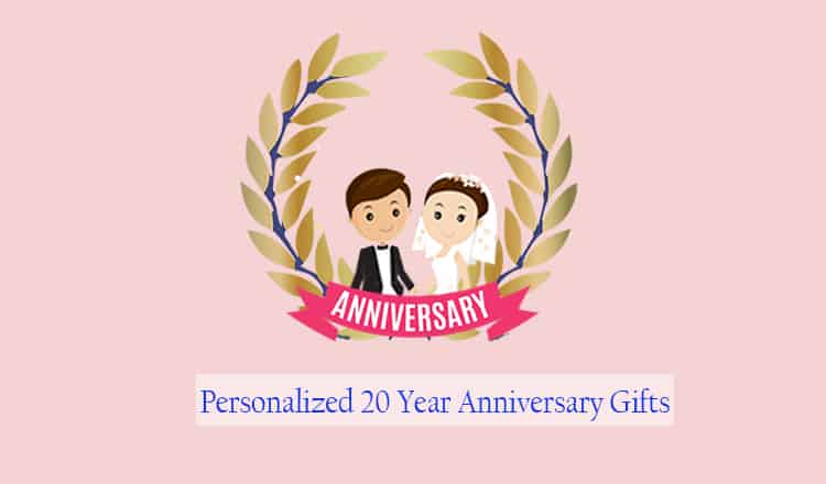 Personalized 20th Anniversary Gifts for Couples