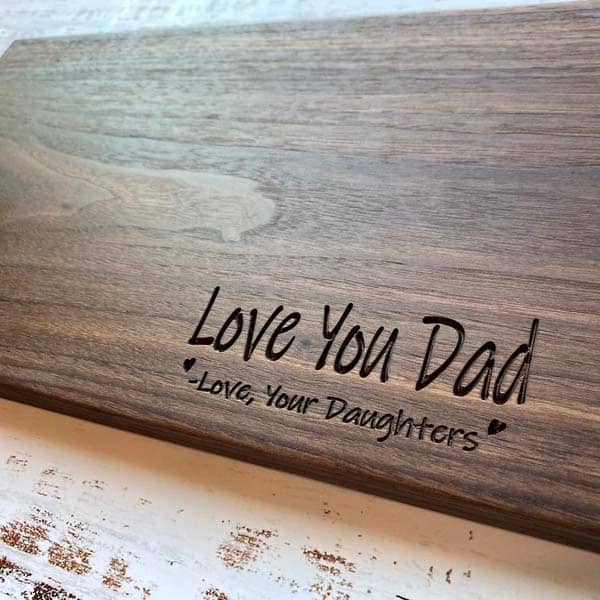 Gifts for dad on Father's Day: Wood Chopping Board