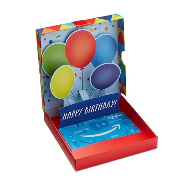 Amazon Gift Card: unique birthday gifts for him