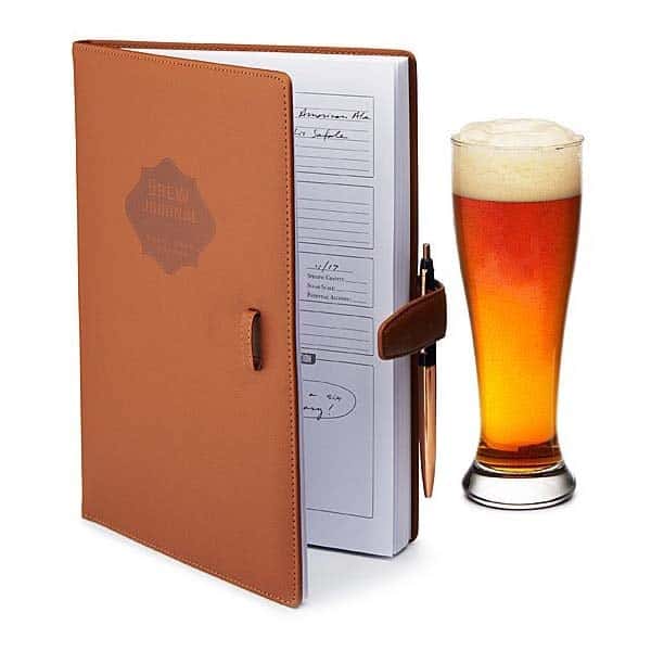 gifts to get your boyfriend: Home Brew Journal 