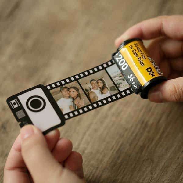 picture gifts for boyfriend: Personalized Film Roll
