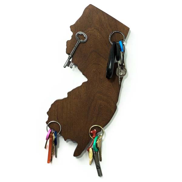 first apartment gifts for him: States of America Magnetic Key Holders
