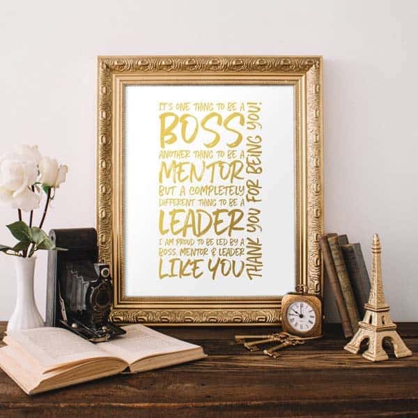 We’re Proud To Be Led By You Wall Art