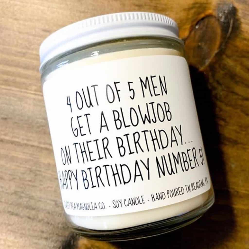 Funny Birthday Candle For Boyfriend