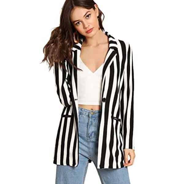 college grad gifts for her: Striped Blazer