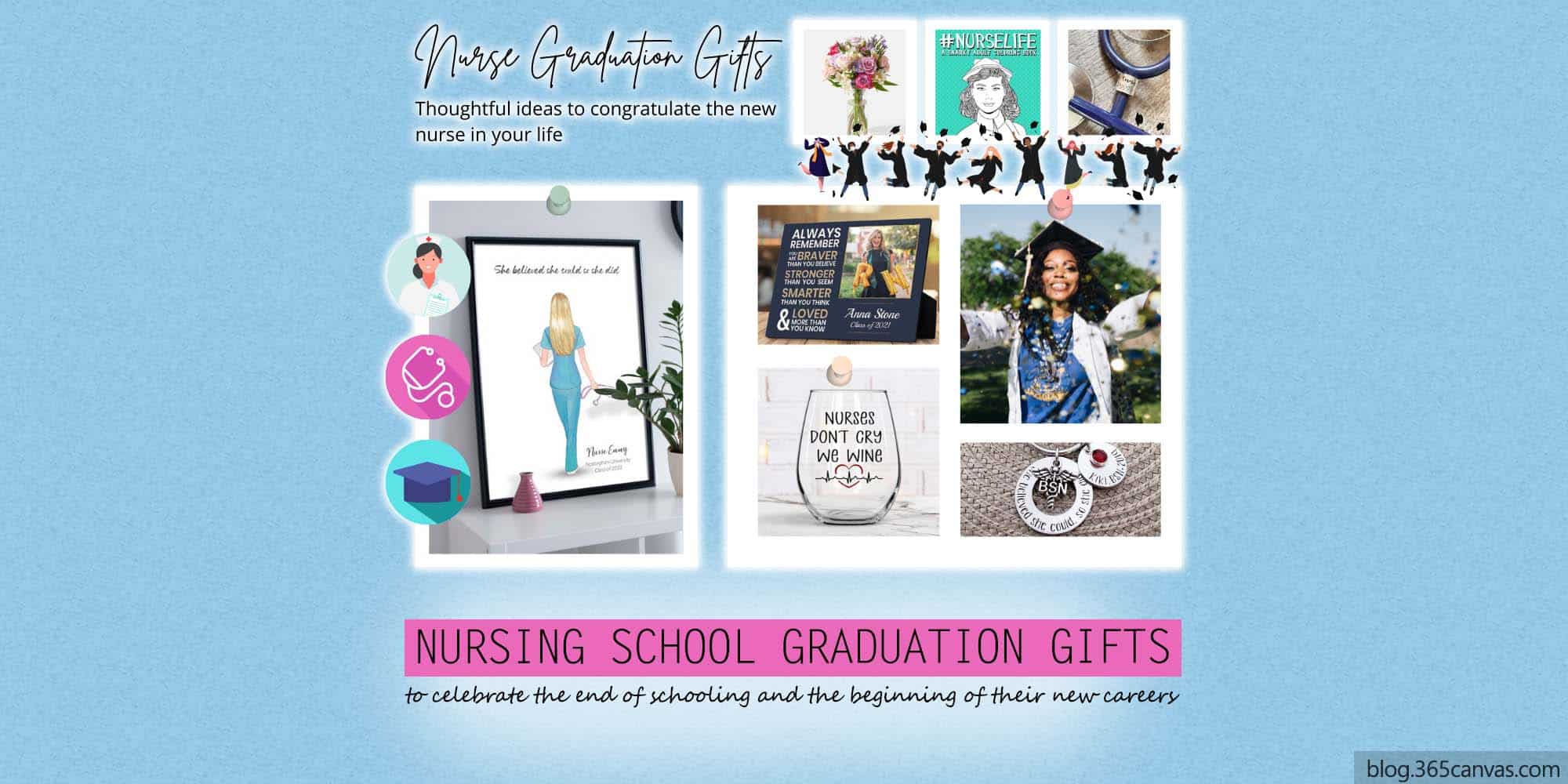 Personalized nurse notepad makes a great nurse gift for nursing student graduation an RN LPN 