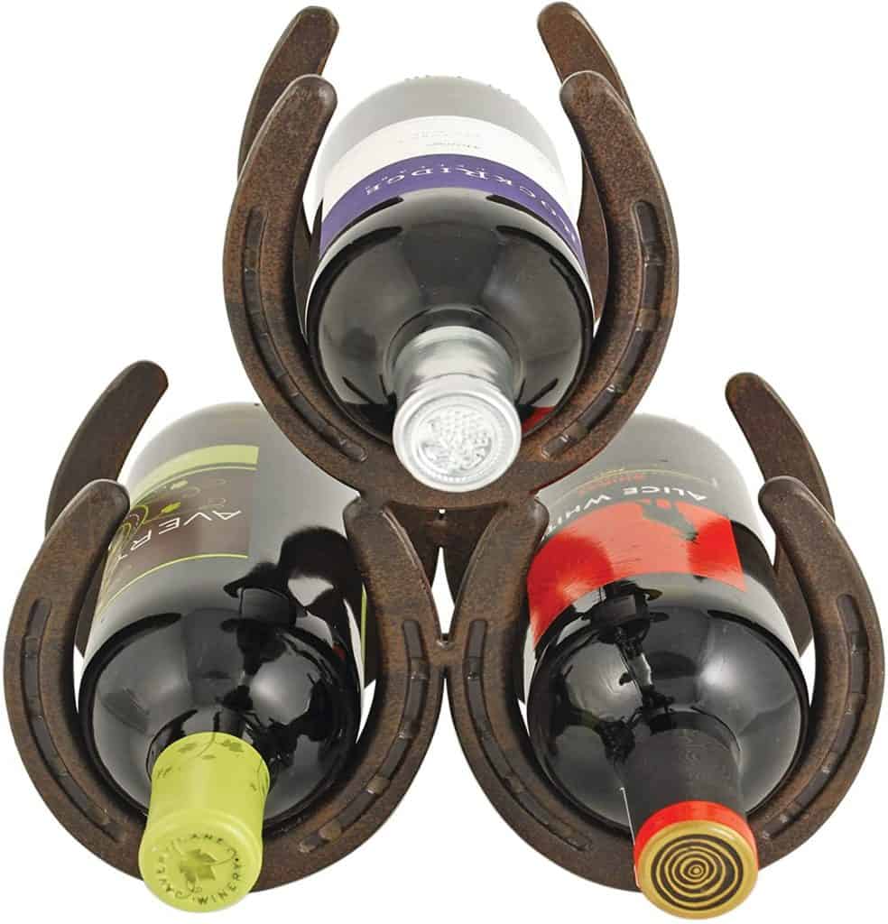 wine rack - gifts for horse lovers